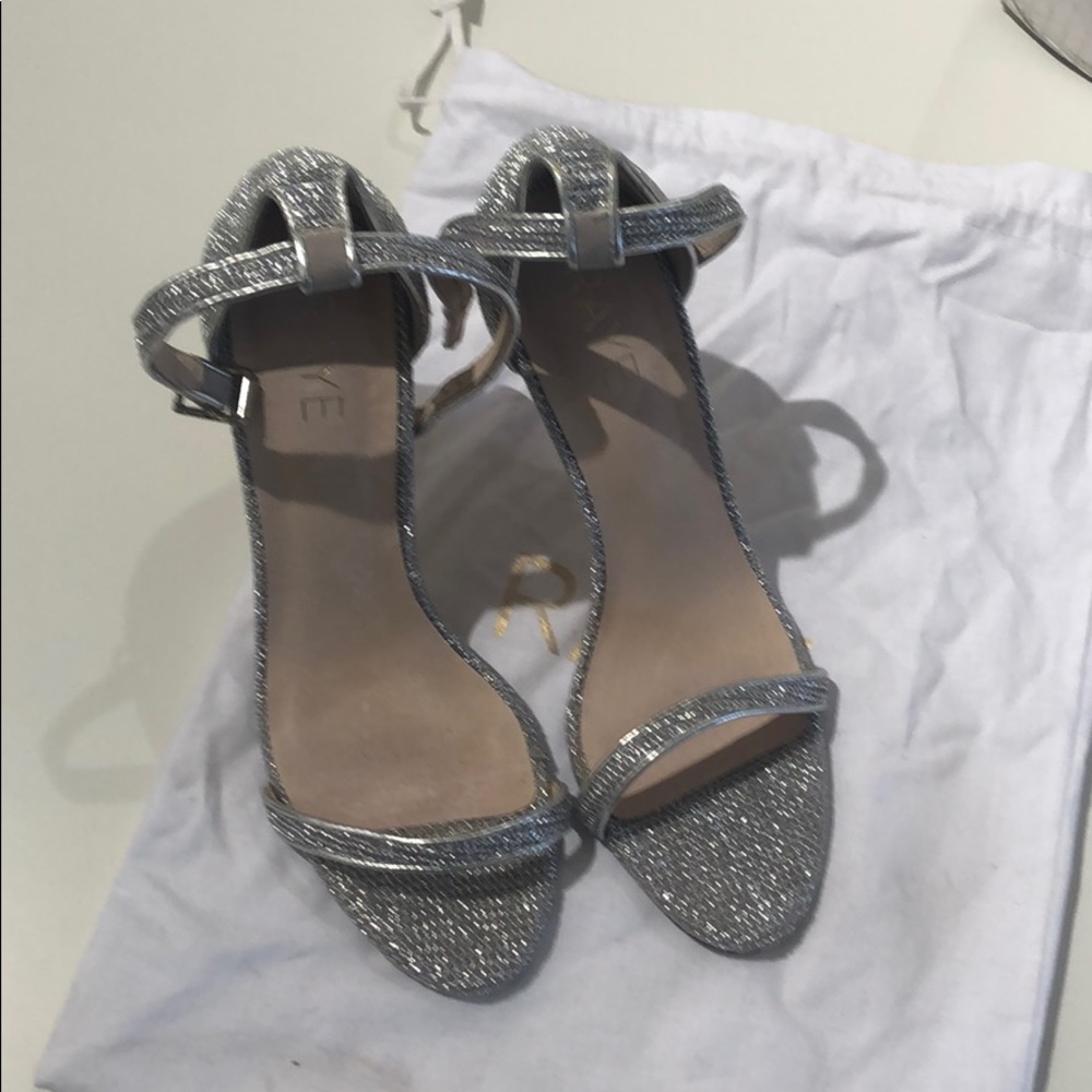 Silver/Metal Heels